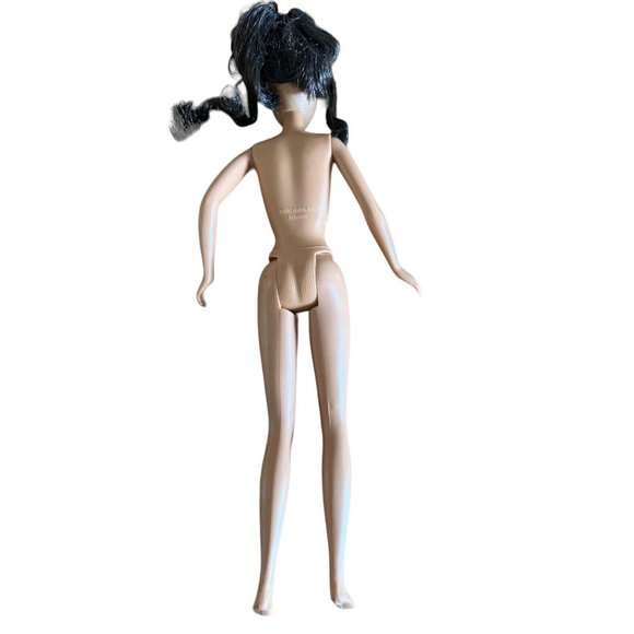 Vintage Teresa Barbie Mattel Nude Doll Brown Hair 2001 Body 2007 Head HTF 10” - Picture 4 of 6